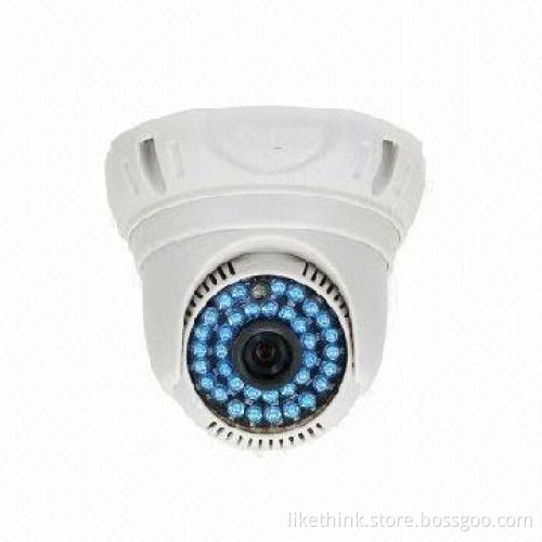 IR LED dome camera with high definition, 700TVL resolution and 36pcs 5mm IR LEDs